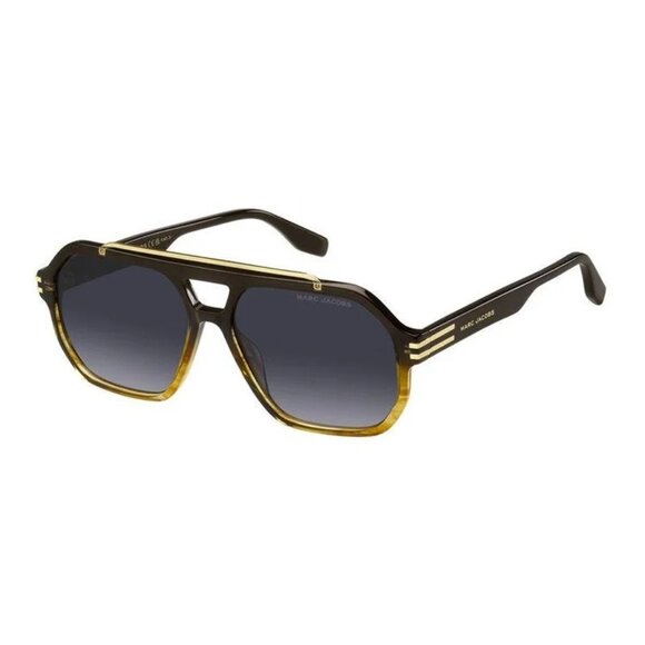 NEW MARC JACOBS SUNGLASSES BROWN MEN EYEWEAR MARC JACOBS MARC 753/S 0EX4 90